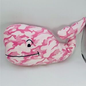 Wildlife Artists Pink Camo Print Whale Plush Stuffed Animal 2022 12”